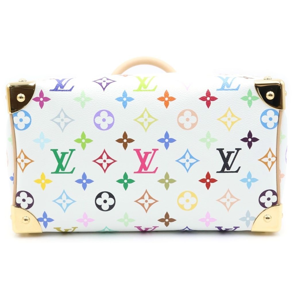 Louis Vuitton Monogram Multicolor Speedy 25 Leather 2-Way Shoulder Bag Mini — view 5