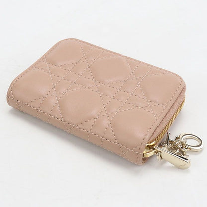 Dior Zip Coin Purse Lady Dior Lambskin — view 2