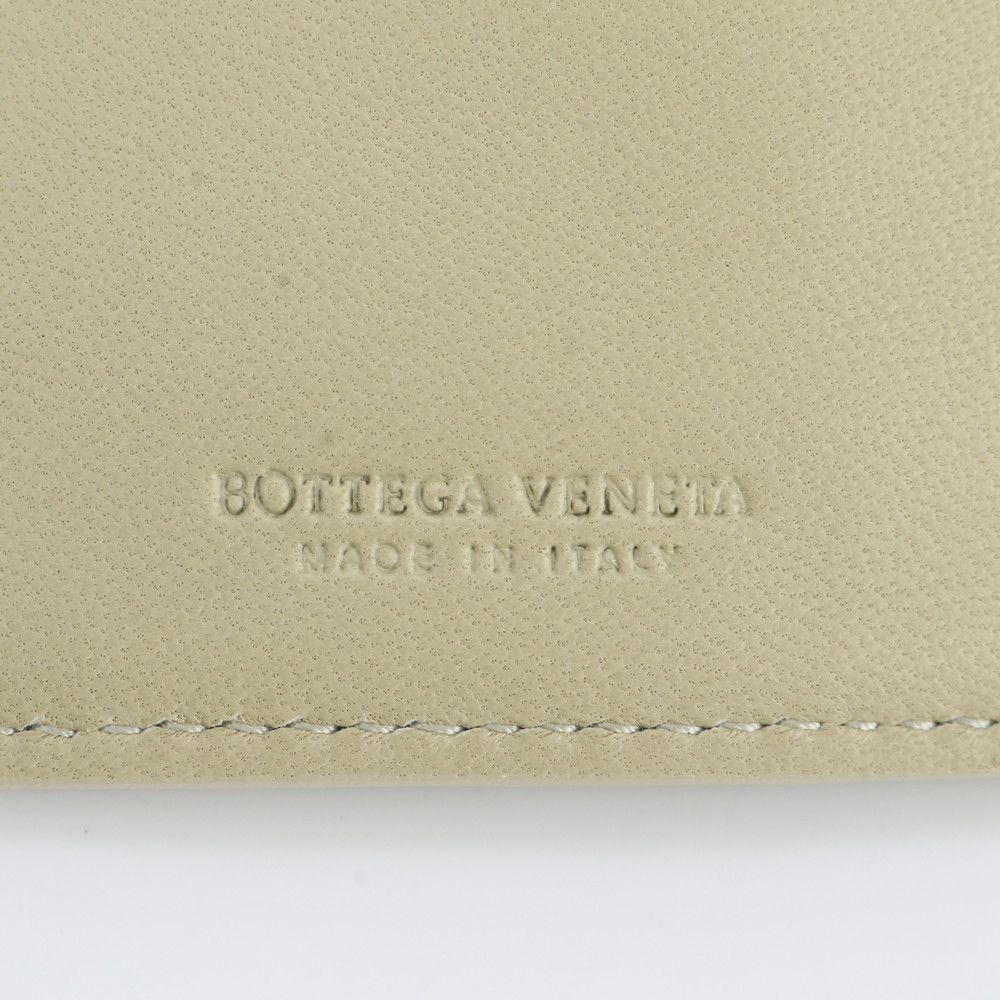Bottega Veneta Intrecciato Braided Leather Bifold Wallet Compact — view 8
