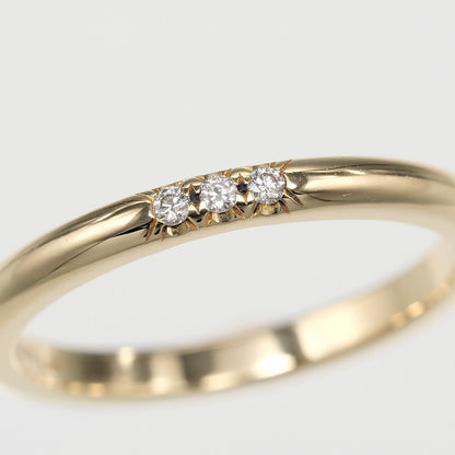 Tiffany & Co Forever Classic Band 18k Yellow Gold Diamond Ring — view 5