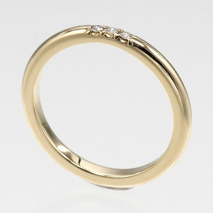 Tiffany & Co Forever Classic Band 18k Yellow Gold Diamond Ring — view 3