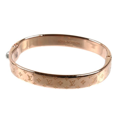 Louis Vuitton Metal Cuff Nanogram Bangle Bracelet — view 2