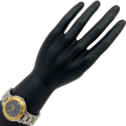 Fendi Vintage Stainless Quartz Watch Wrist Silver Gold — view 2