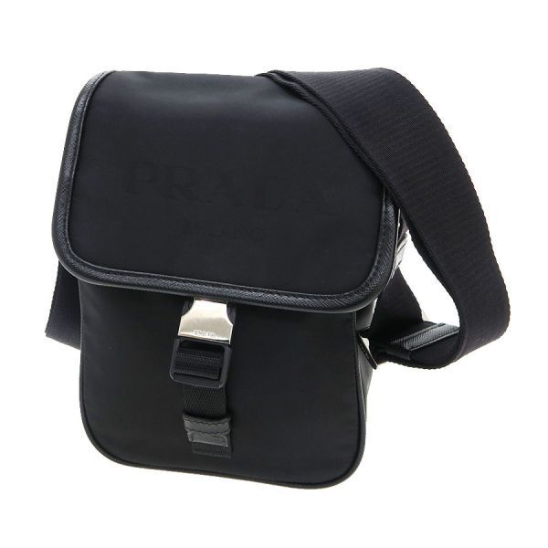 Prada Re-Nylon Shoulder Bag Black