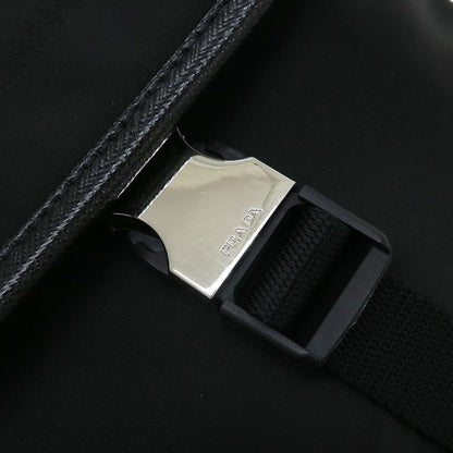 Prada Re-Nylon Shoulder Bag Black — view 7