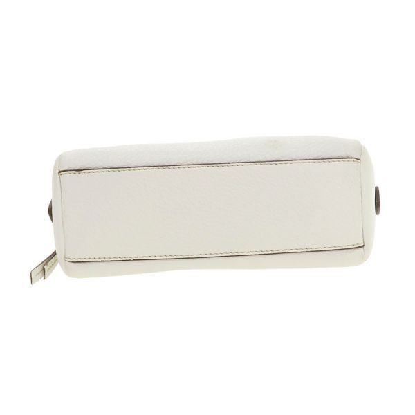 Prada Leather Pouch White — view 4