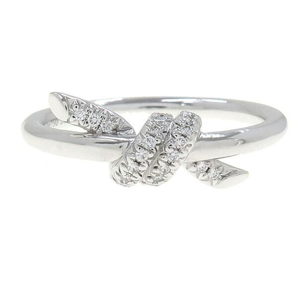 Tiffany & Co Near Knot Diamond Ring