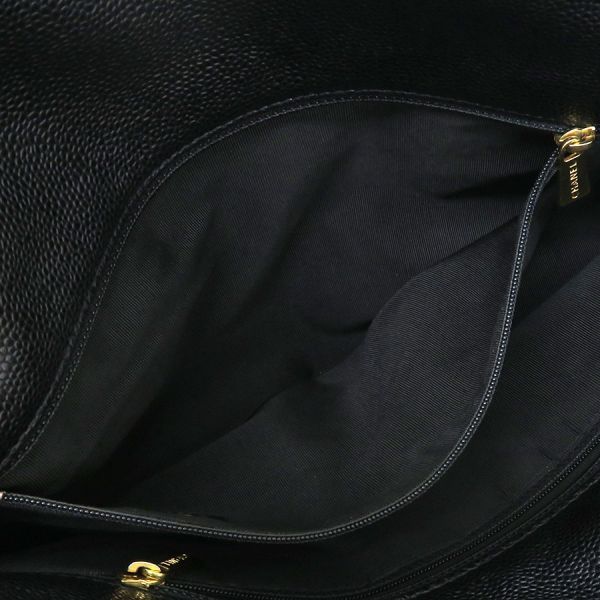 Chanel Caviar Tote Bag Black — view 4