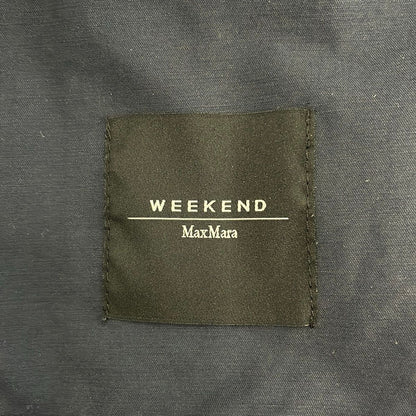 Max Mara Weekend Coat Navy Long Sleeve Spring Autumn JP 34 — view 3
