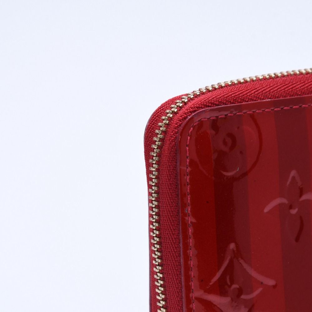 Louis Vuitton Wallet Monogram Vernis Zippy Coin Purse Pomme D'amour Gold — view 7