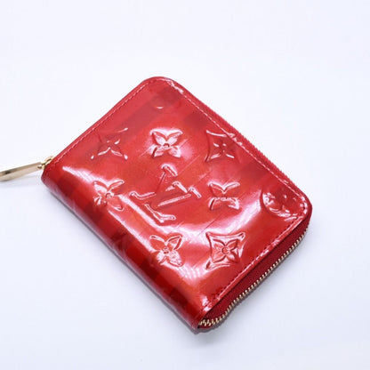 Louis Vuitton Wallet Monogram Vernis Zippy Coin Purse Pomme D'amour Gold — view 3
