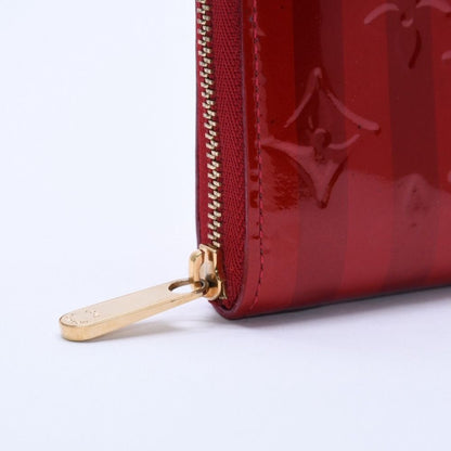 Louis Vuitton Wallet Monogram Vernis Zippy Coin Purse Pomme D'amour Gold — view 8