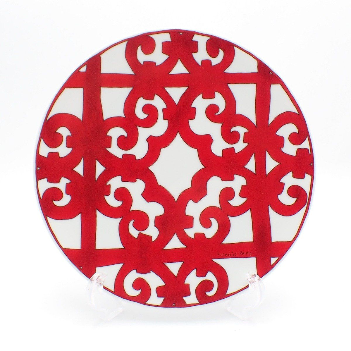 Hermes Guadalquivir Dessert Plate 2 Set