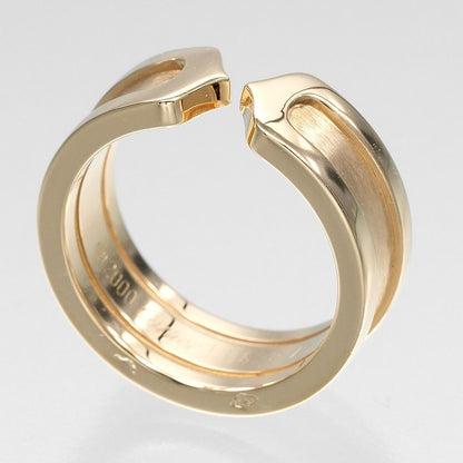 Cartier 2C 18k Yellow Gold Ring — view 3