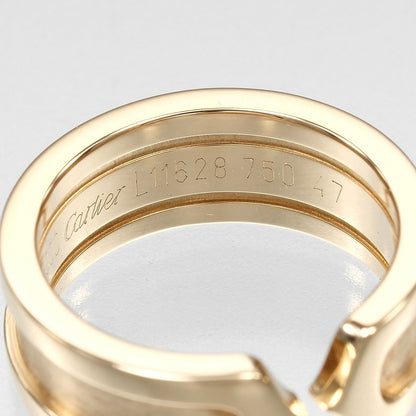 Cartier 2C 18k Yellow Gold Ring — view 5