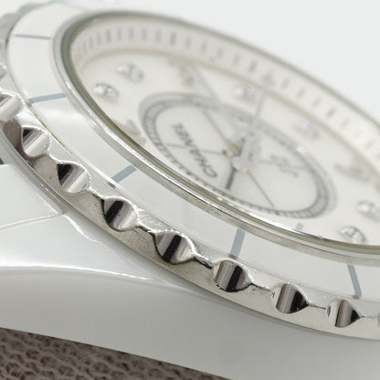 Chanel J12 Diamond White Dial Watch — view 8