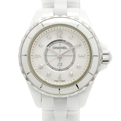 Chanel J12 Diamond White Dial Watch