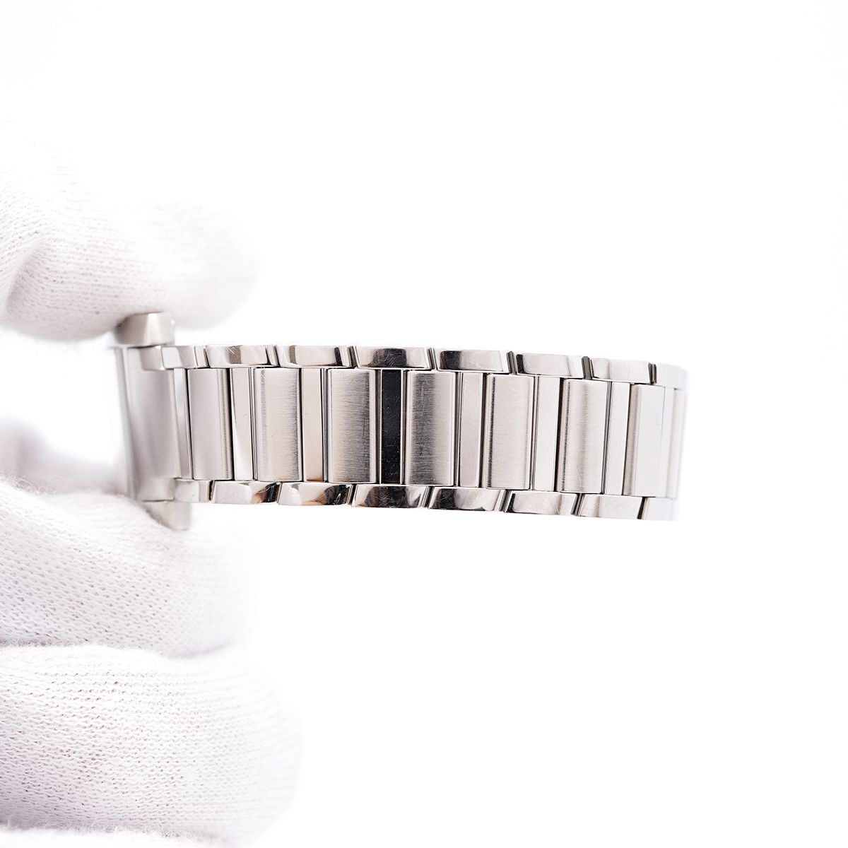 Cartier Tank Francaise SM Silver Dial Watch — view 6