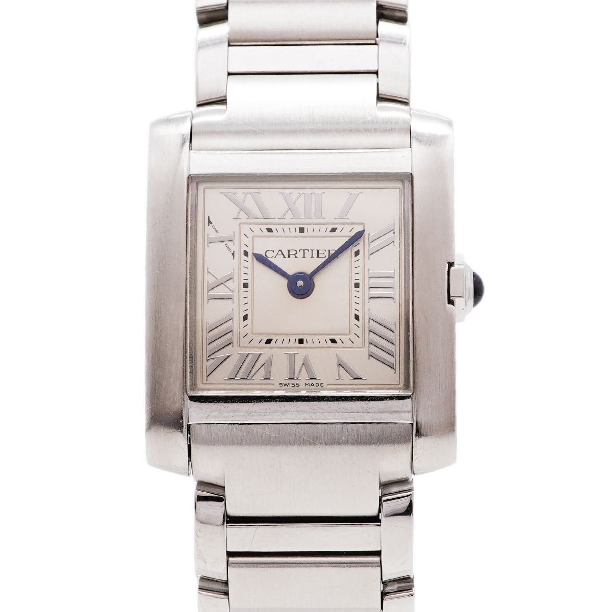 Cartier Tank Francaise SM Silver Dial Watch