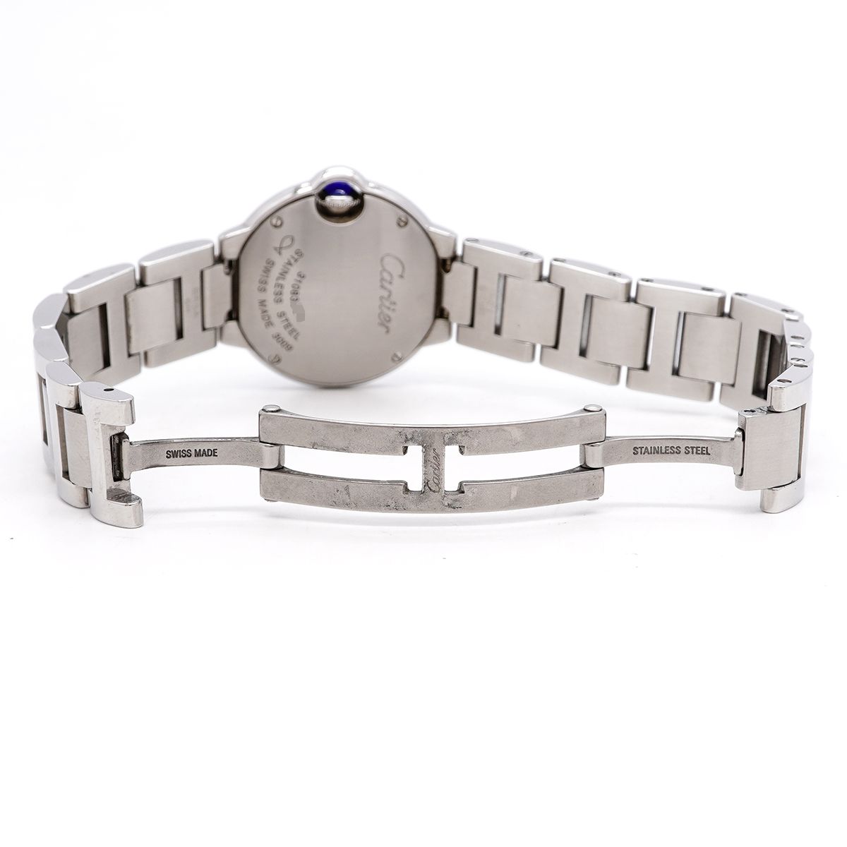 Cartier Ballon Bleu SM Silver Dial Watch — view 4