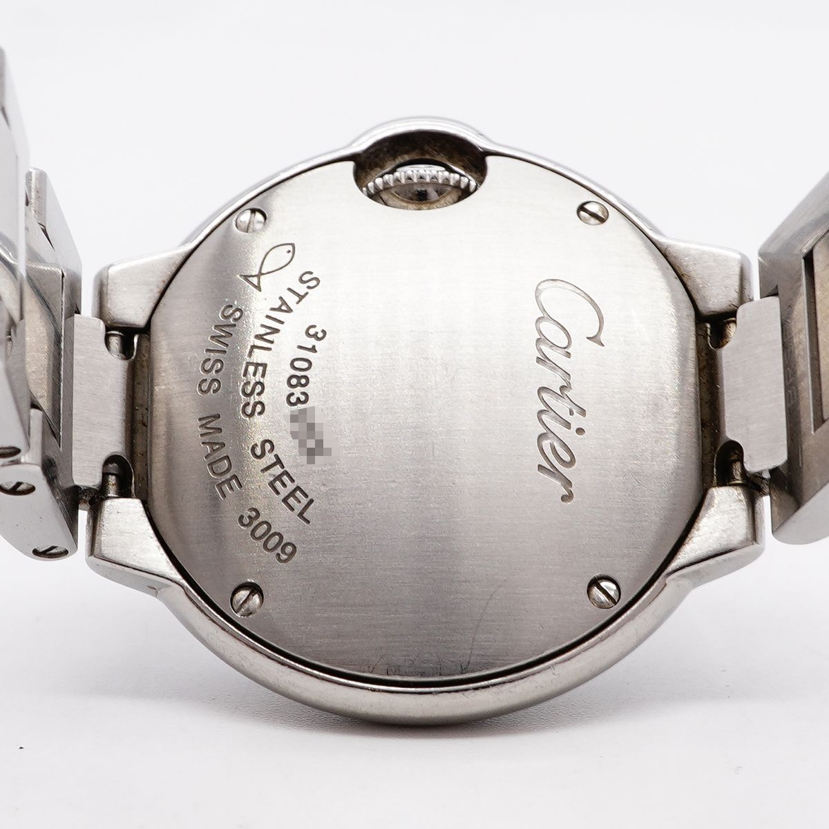 Cartier Ballon Bleu SM Silver Dial Watch — view 5
