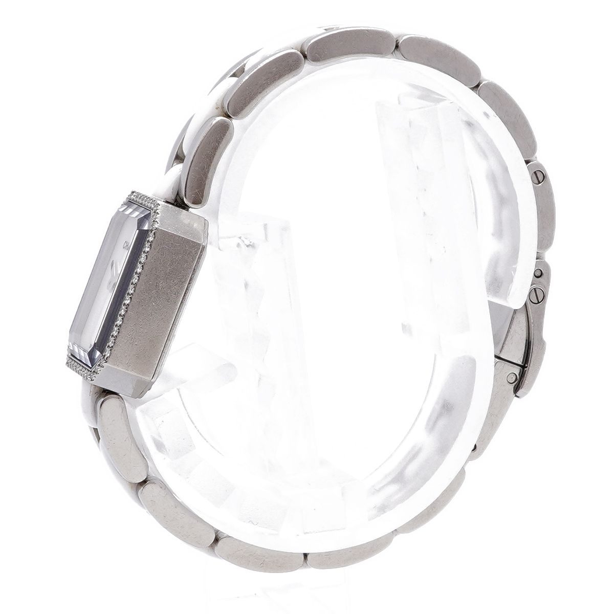 Chanel Premiere Ceramic Diamond White Dial Watch — view 2