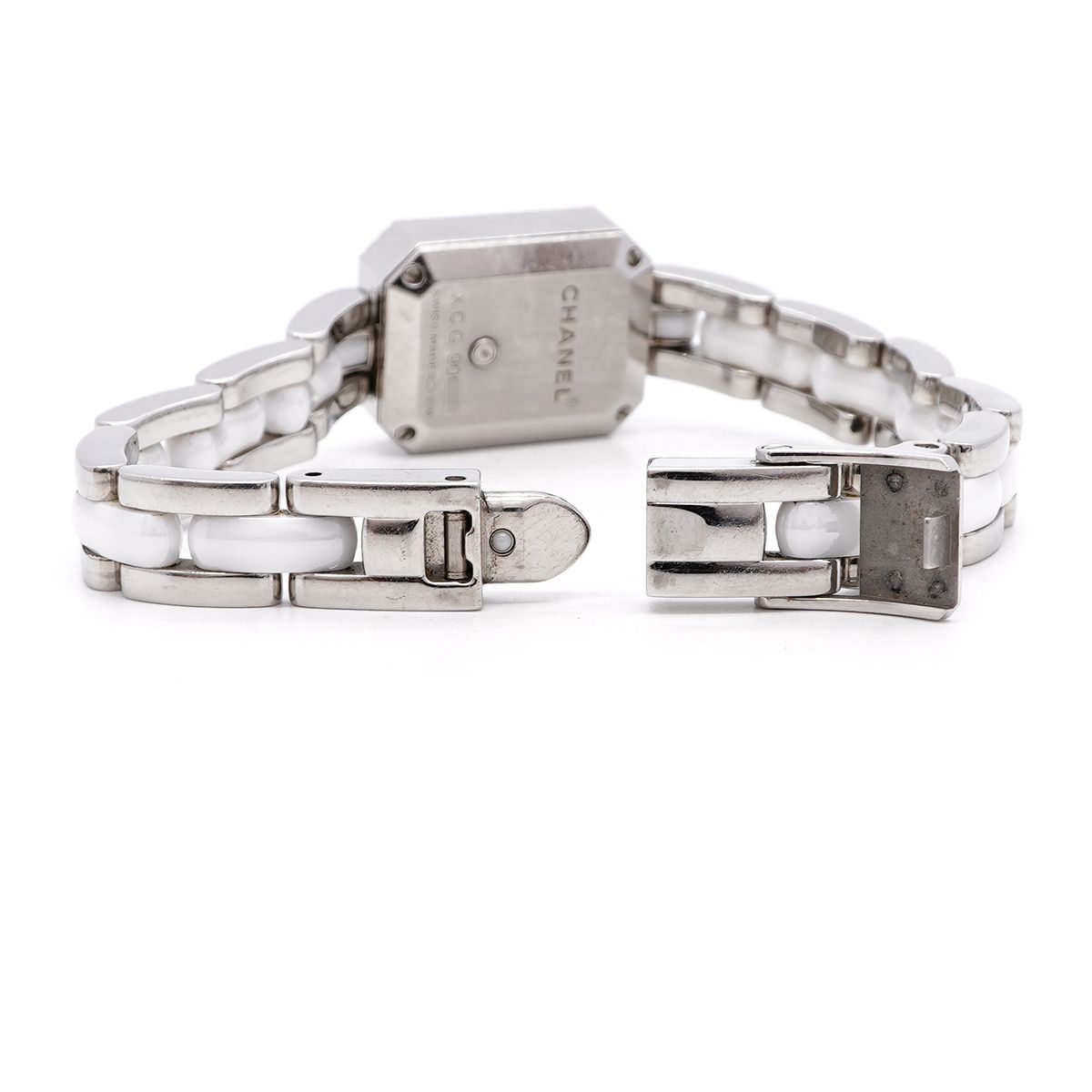 Chanel Premiere Ceramic Diamond White Dial Watch — view 4