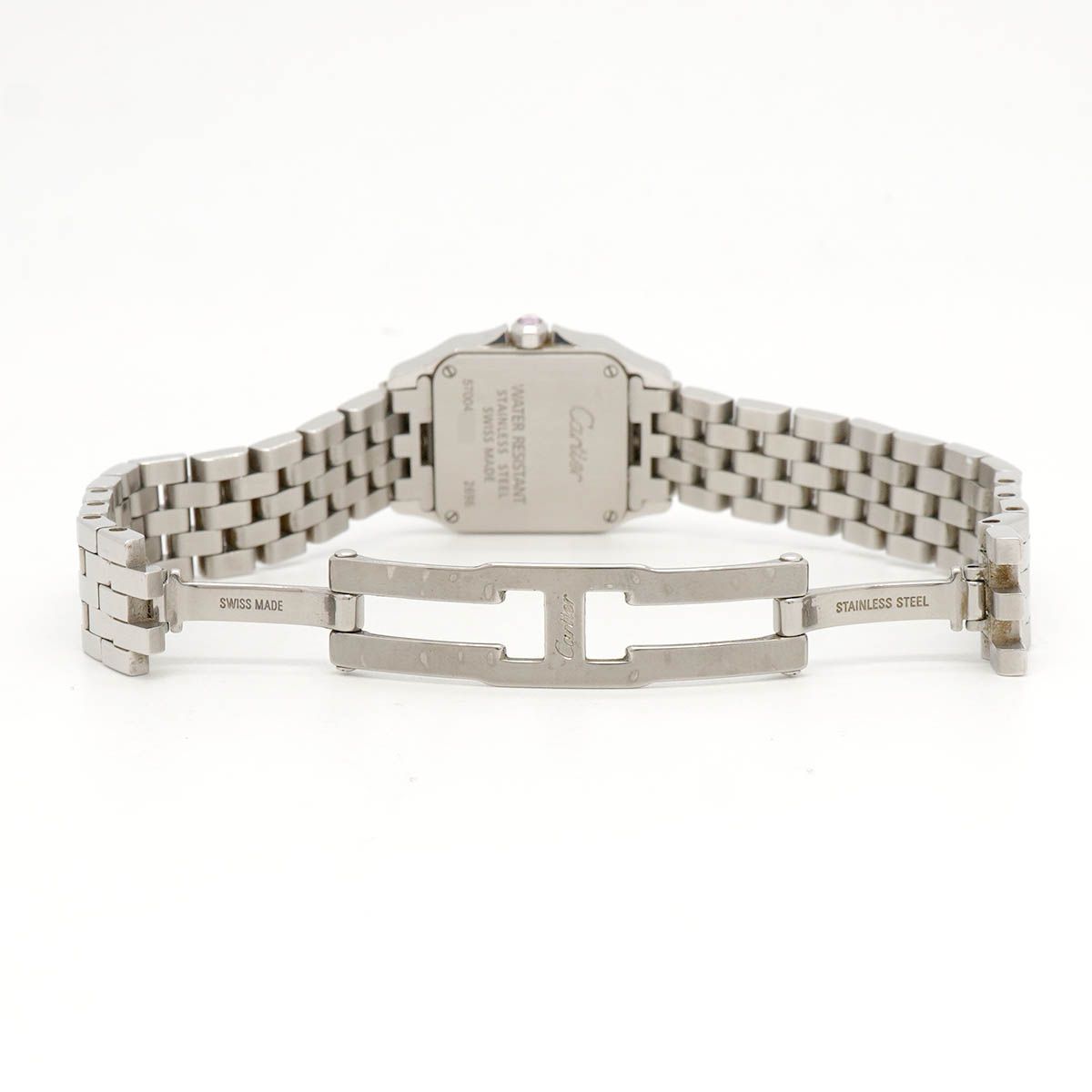 Cartier Santos Demoiselle SM Pink Dial Watch — view 4