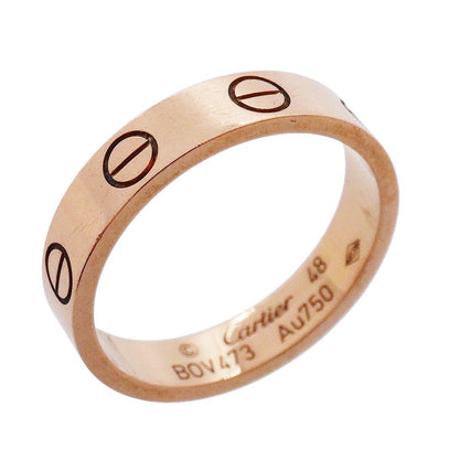 Cartier Ring Mini Love 18k Pink Gold