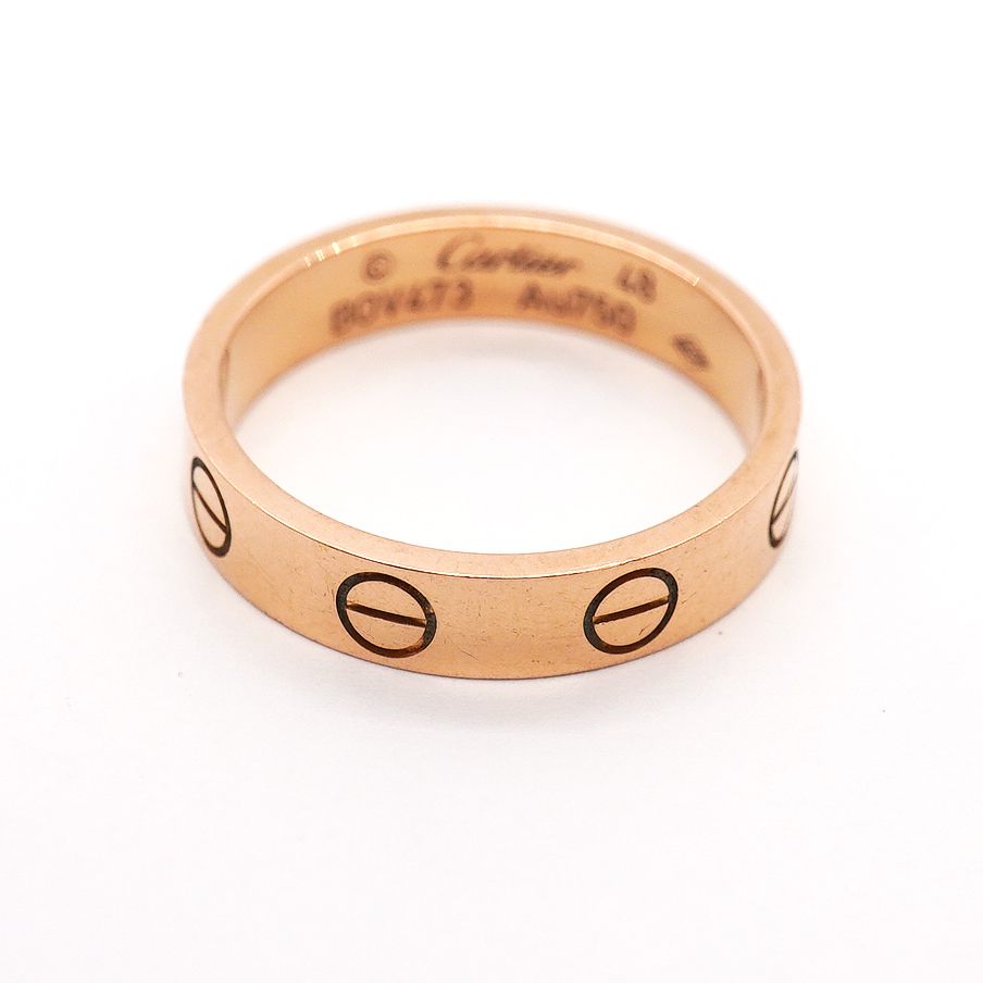 Cartier Ring Mini Love 18k Pink Gold — view 3