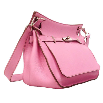 Hermes Shoulder Bag Jypsiere 28 Swift Pink Silver — view 2