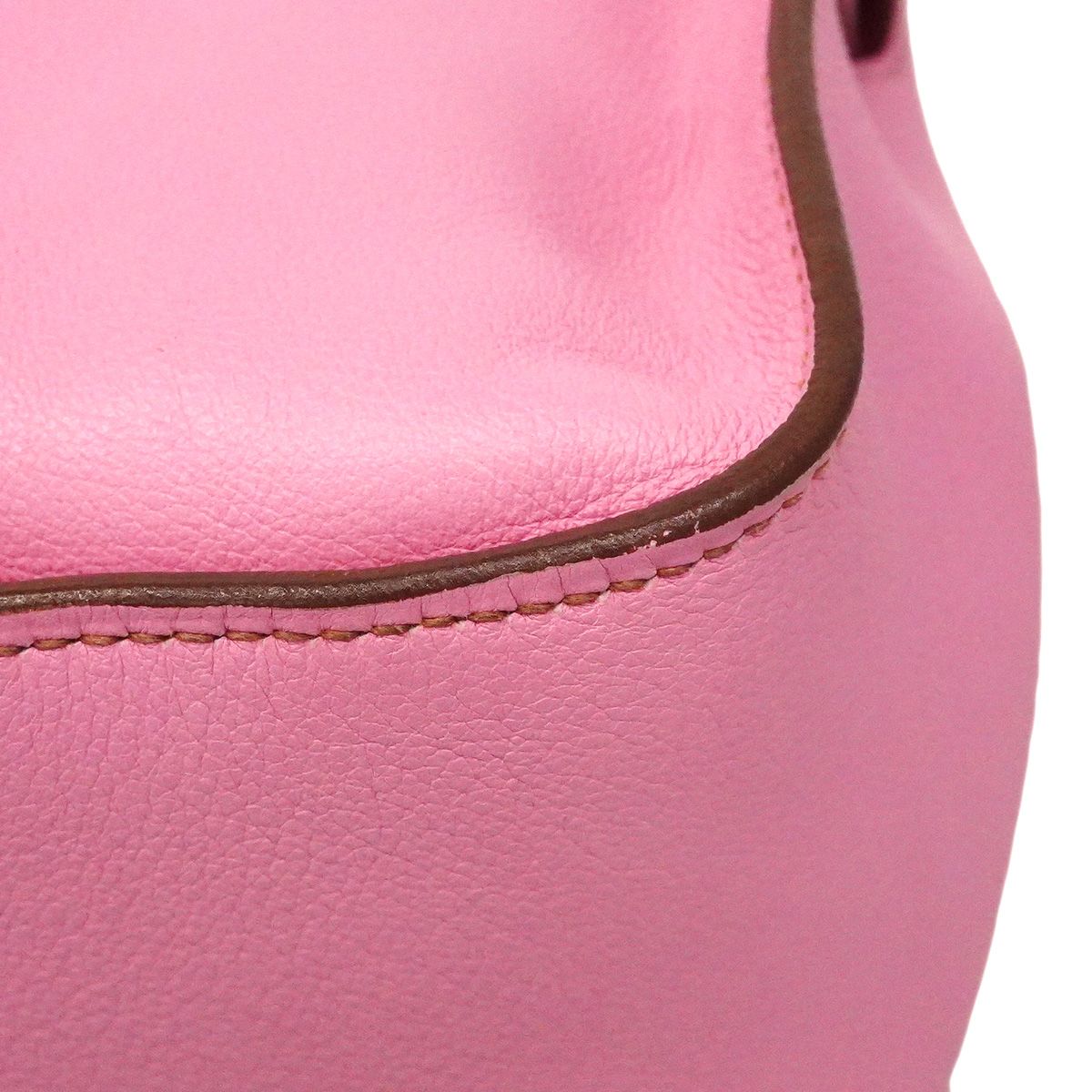 Hermes Shoulder Bag Jypsiere 28 Swift Pink Silver — view 6