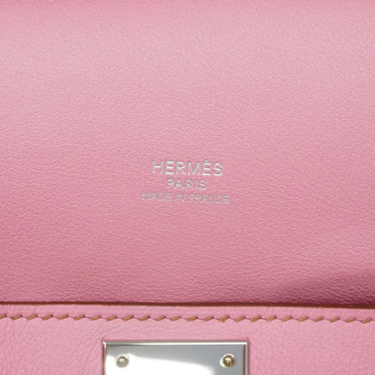 Hermes Shoulder Bag Jypsiere 28 Swift Pink Silver — view 5