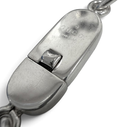 Gucci Oval Link Chain Bracelet Silver — view 4