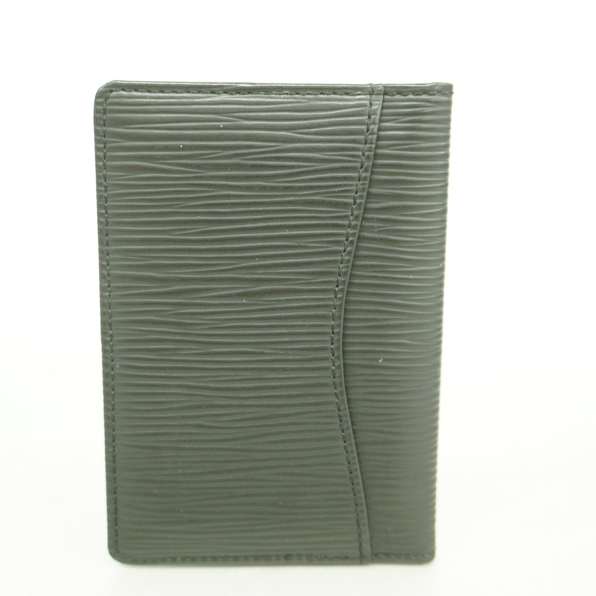 Louis Vuitton Card Case Epi Pocket Organizer Noir — view 7