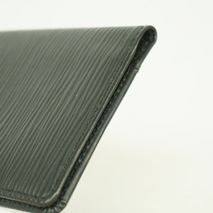 Louis Vuitton Card Case Epi Pocket Organizer Noir — view 5