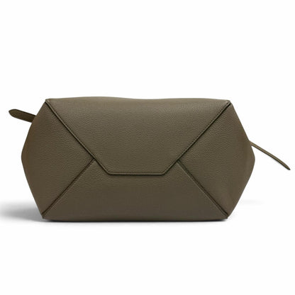 Celine Cabas Phantom Small Taupe Logo Leather Tote Bag — view 5
