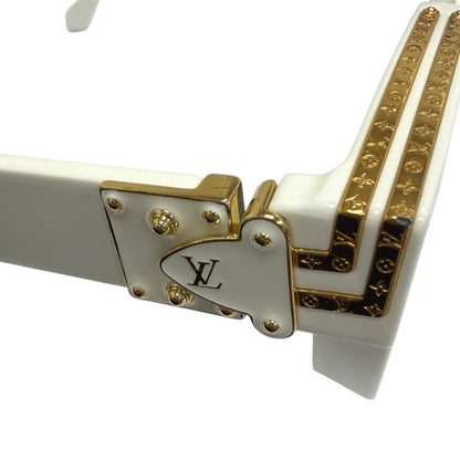 Louis Vuitton Sunglasses 1.1 Millionaire Mirror Lens White Gold 58 Eyewear — view 7