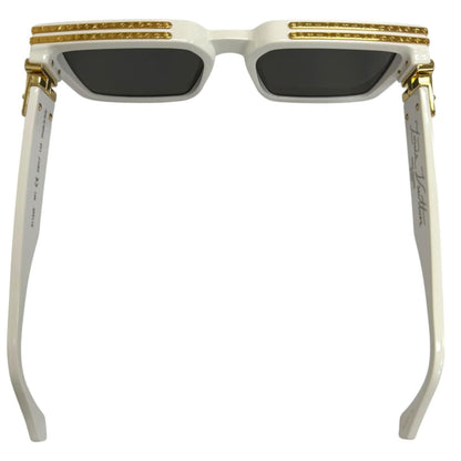 Louis Vuitton Sunglasses 1.1 Millionaire Mirror Lens White Gold 58 Eyewear — view 8