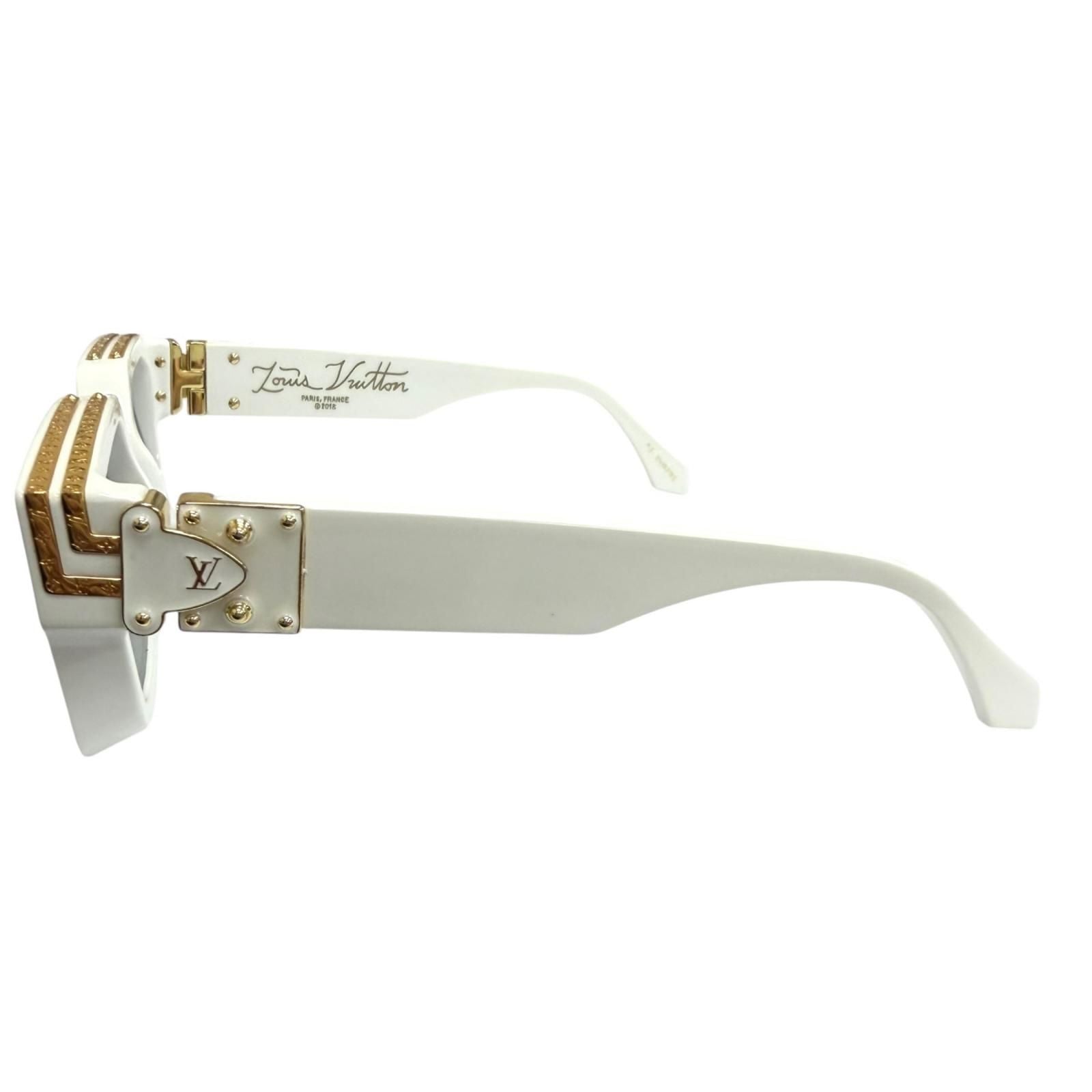 Louis Vuitton Sunglasses 1.1 Millionaire Mirror Lens White Gold 58 Eyewear — view 4