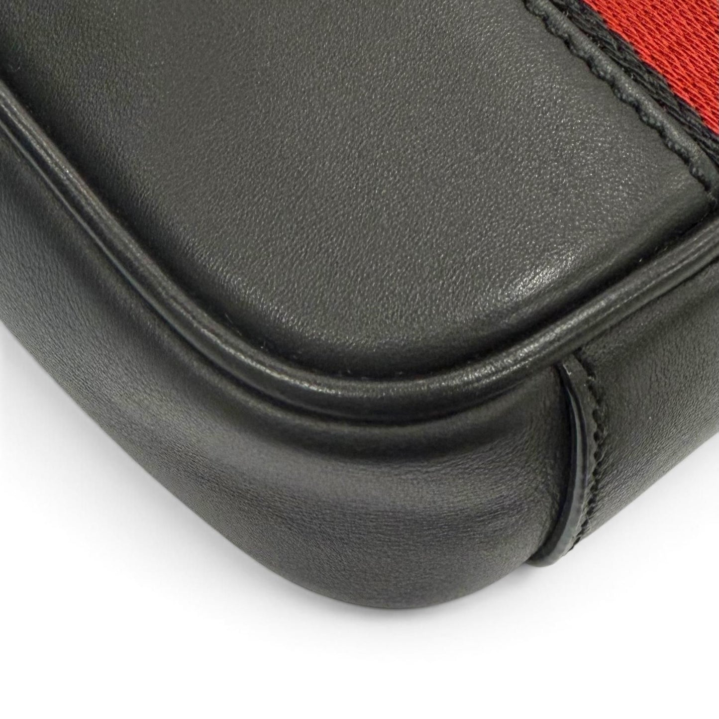 Bvlgari Bally Heyot Leather 2-Way Cross Belt Bag Black Silver — view 8
