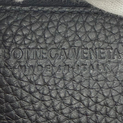 Bottega Veneta Diago Gray Leather Intrecciato Shoulder Bag Black — view 8