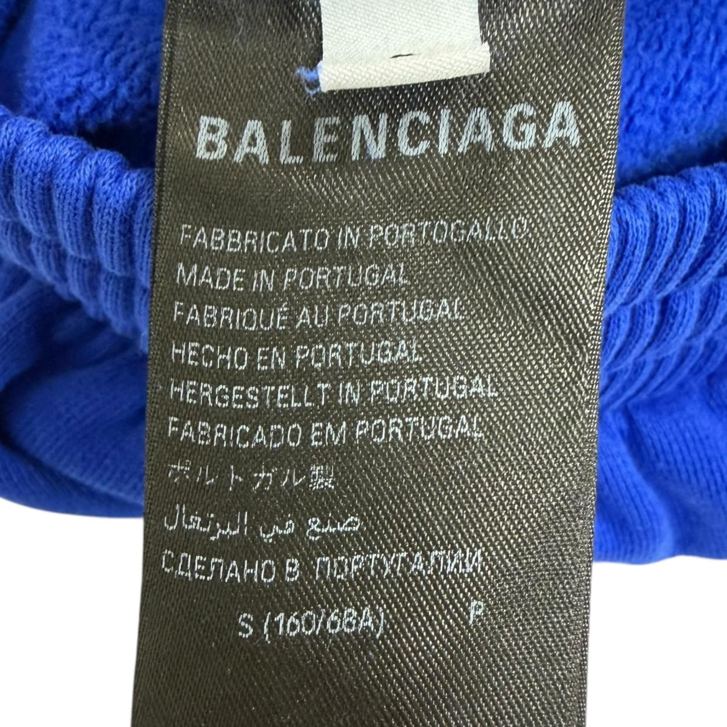 Balenciaga Football Sports Icon Baggy Sweat Shorts Blue S — view 7