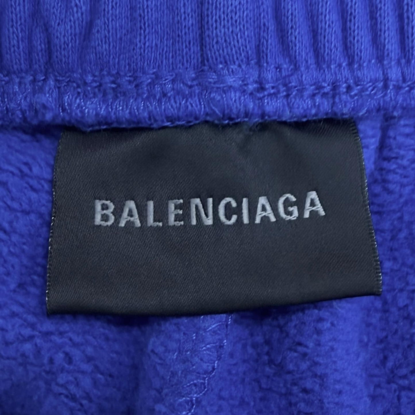 Balenciaga Football Sports Icon Baggy Sweat Shorts Blue S — view 6