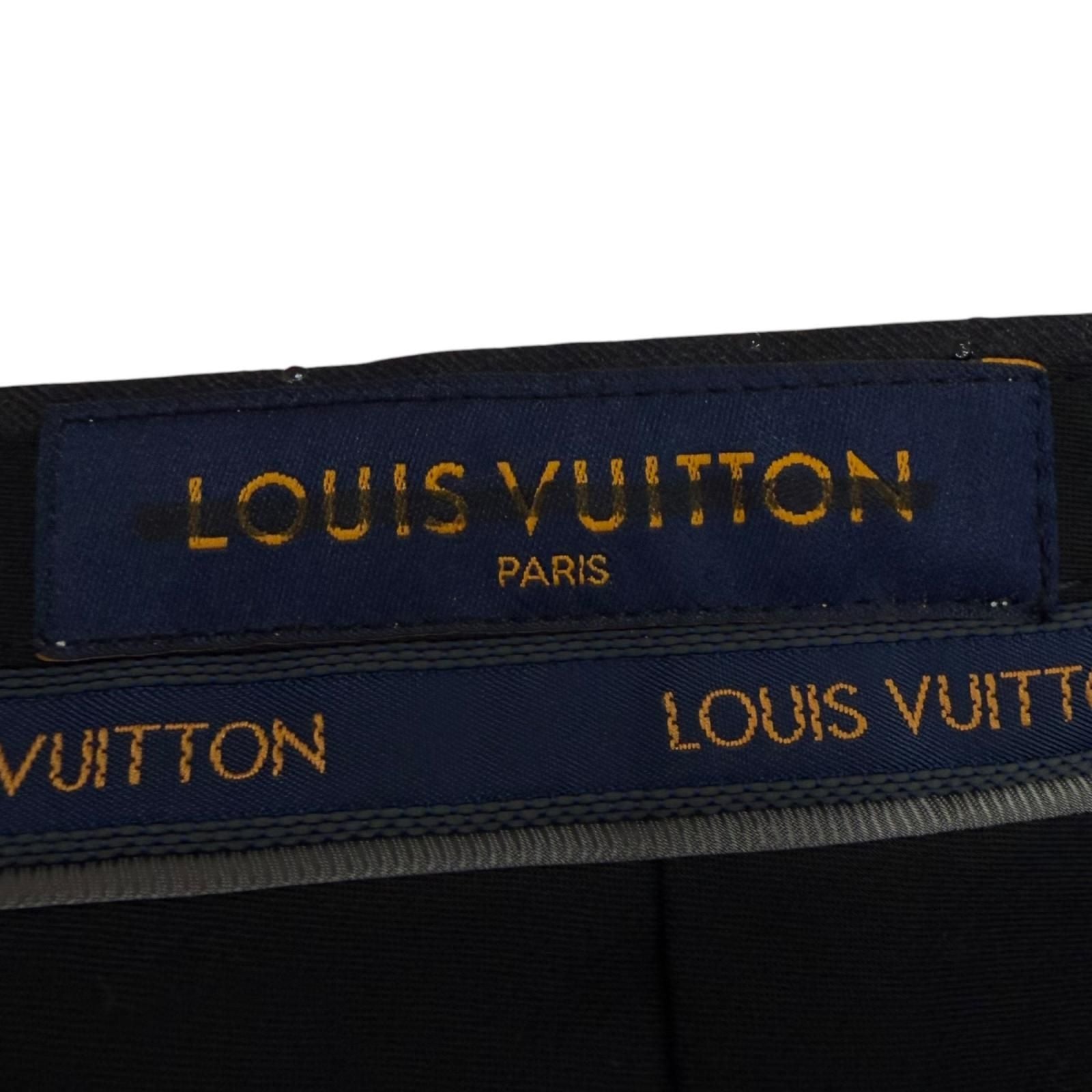 Louis Vuitton Monogram Bijou Single Trousers Pants 42 — view 6