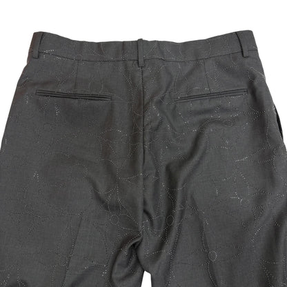 Louis Vuitton Monogram Bijou Single Trousers Pants 42 — view 4