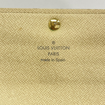 Louis Vuitton Wallet Damier Azur Portefeuille Sarah White — view 4