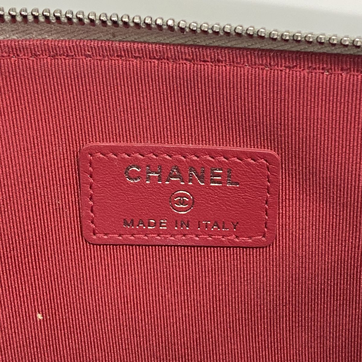 Chanel Clutch Gabrielle de Chanel Leather Silver Gold — view 5