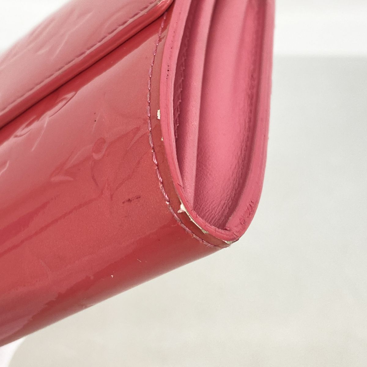 Louis Vuitton Wallet Vernis Portefeuille Sarah Framboise — view 6