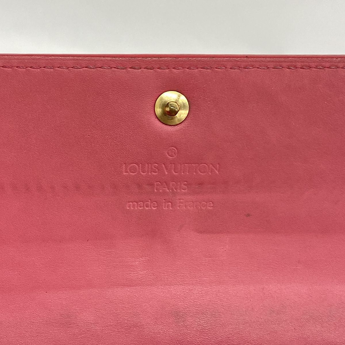 Louis Vuitton Wallet Vernis Portefeuille Sarah Framboise — view 4